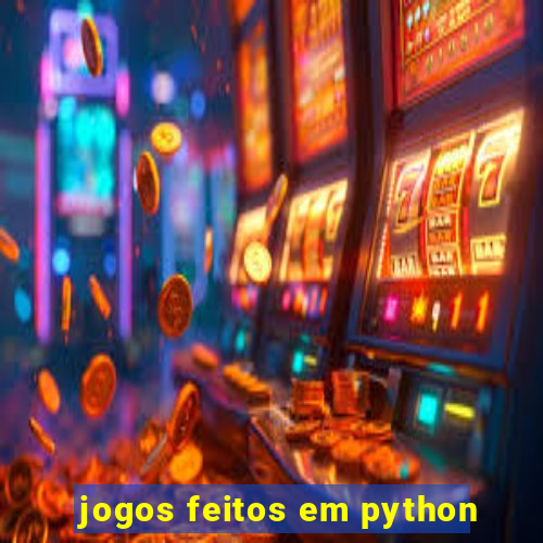 jogos feitos em python